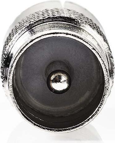 Produktbild Nedis Satelliten- und Antennenadapter | IEC (Coax) Stecker | IEC (Coax) Buchse | Vernickelt | 75 Ohm