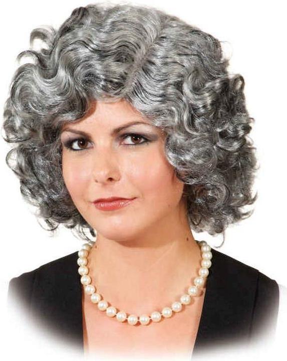 Actual product image Orlob Ladies wig, grey mottled