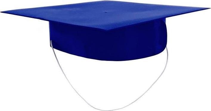 Produktbild LearnHow Kinder-Biretta mit Gummiband – Marineblau