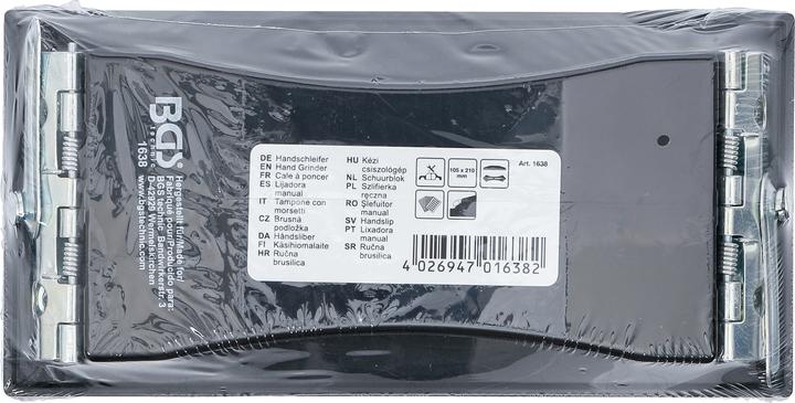 Produktbild BGS Handschleifer 105 x 210 mm
