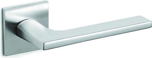 Chrome-plated satin finish