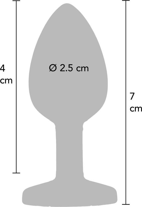 Image du produit ToyJoy Rainbow Booty Jewel Small