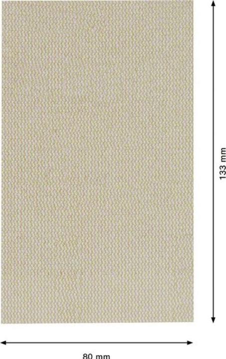 Produktbild Bosch Professional Zubehör EXPERT M480 Schleifnetz für Schwingschleifer, 80 x 133 mm, G 180, 10-tlg. (180)