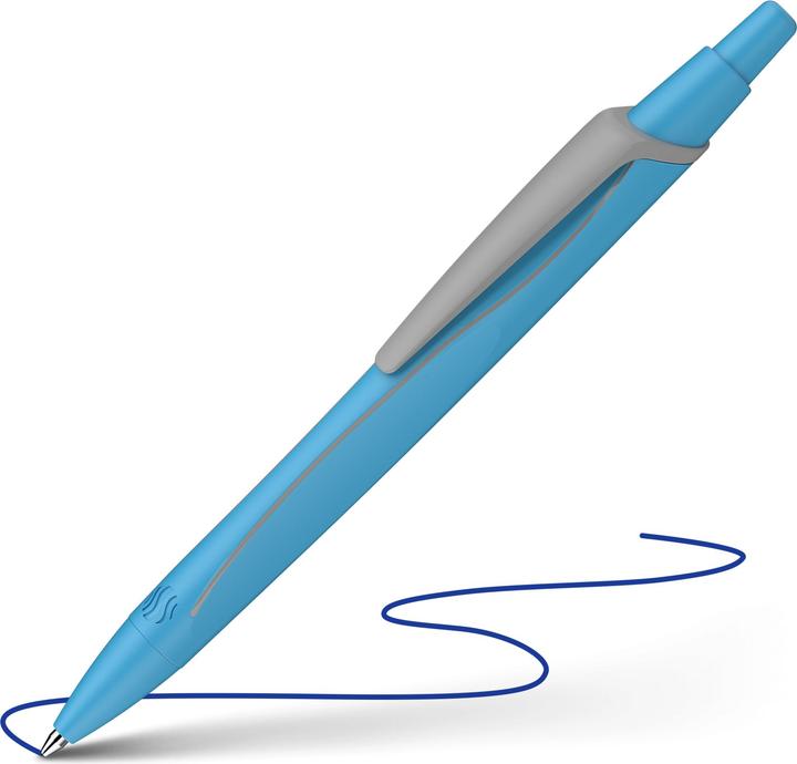 Produktbild Schneider Kugelschreiber Reco blau Schreibfarbe blau, 1 St. (Neonblau, 1 x)
