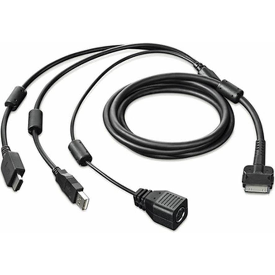 Wacom DTK1651 - 3-IN-1 Kabel, Grafiktablett, Schwarz