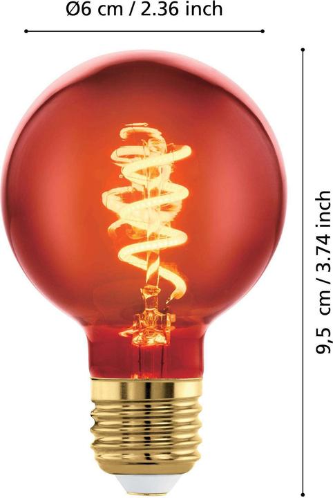 Image du produit EGLO Ampoules LED E27 (E27, 30 lm, 48x)