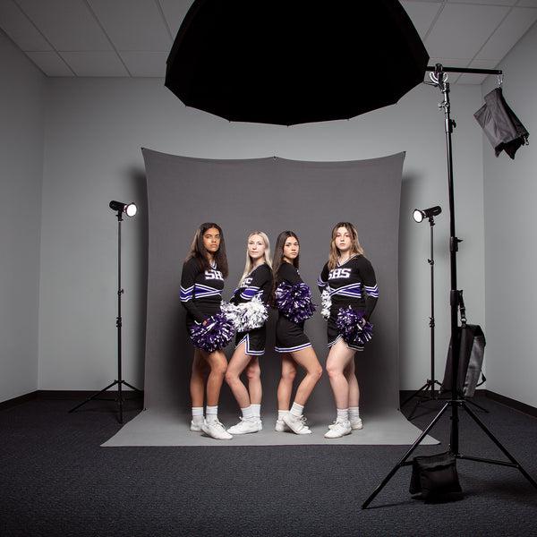 Image du produit Westcott X-Drop Pro - Neutral Gray (8' x 13') Neutral Gray Backdrop Sweep, 2.4x4m (396.20 cm)