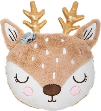 Image du produit Atmosphera Coussin tête de biche, marron (30 x 30 cm)