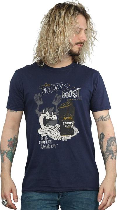 Actual product image Looney Tunes Mens Taz Energy Boost T-Shirt (3XL)