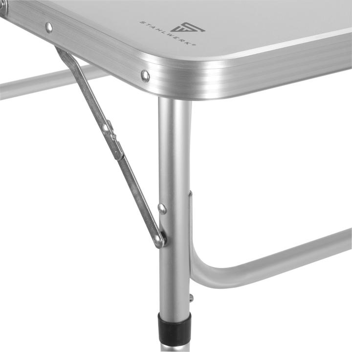 Image du produit Stahlwerk Table pliante en aluminium Table de camping Table de jardin Table de pique-nique Table pliante