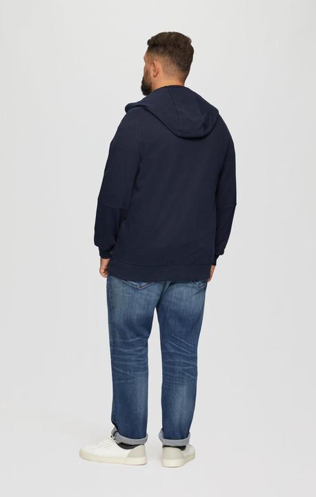 Produktbild s.Oliver Sweatshirt Jacke Sweatjacke mit Kapuze (3XL)