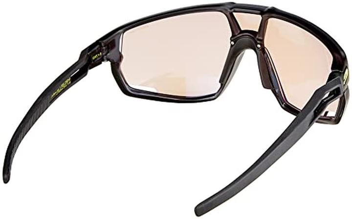 Actual product image Julbo Rush Reactiv Performance 1-3 Sports Glasses (Black, Reactiv 1-3 High Contrast)