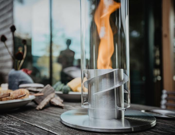 Image du produit Höfats SPIN 1200 Feu de table argenté