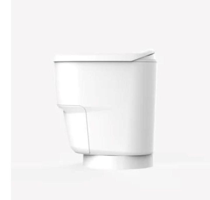 Produktbild Clesana Toilette C1 mit Rund-Sockel Weiss