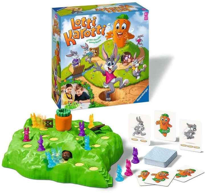 Actual product image Ravensburger Lotti Karotti (German, French, Italian)