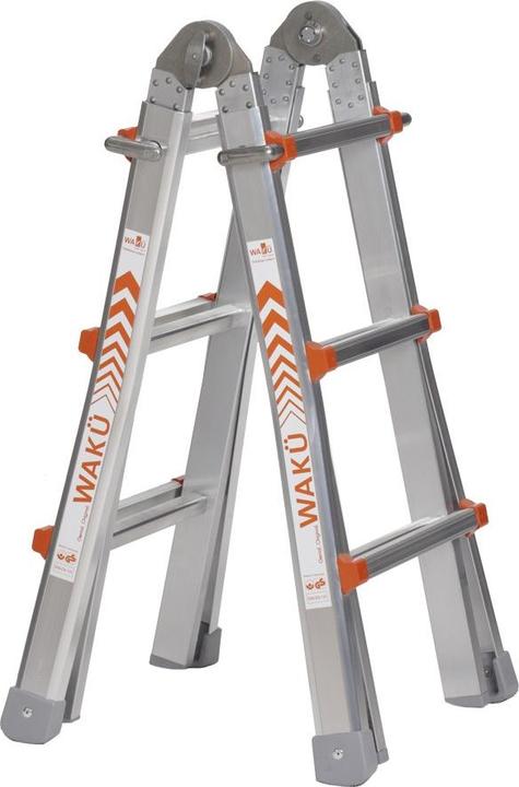 kaiserkraft Échelle télescopique pliante (Échelle multifonction, 298 cm)