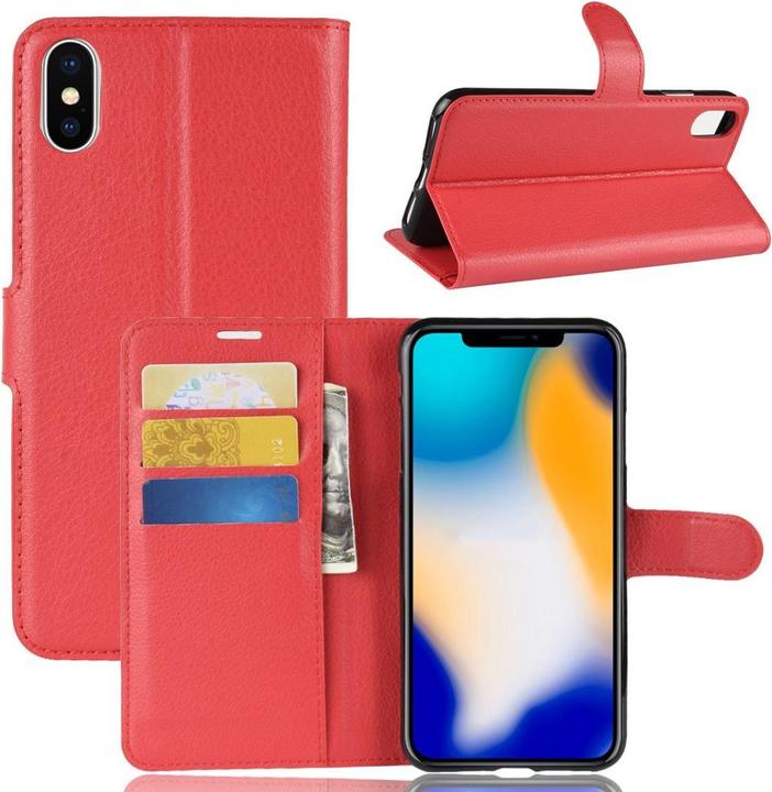 Actual product image Cover-Discount Leather case with card and photo pocket (Apple iPhone XS Max)