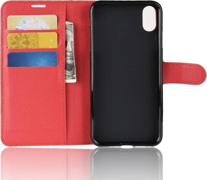 Actual product image Cover-Discount Leather case with card and photo pocket (Apple iPhone XS Max)