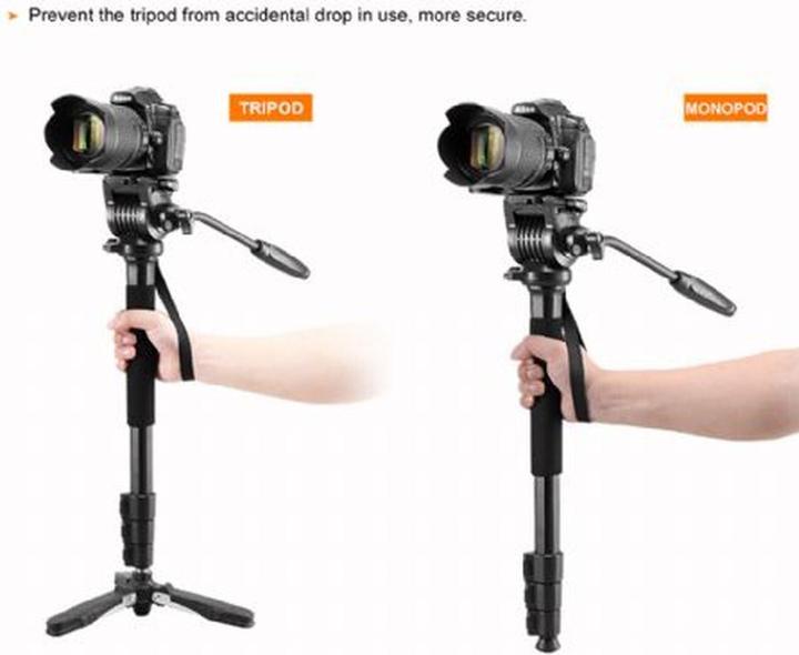 Actual product image Nest Video Monopod NT-329M H145 cm (Metal)