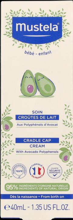 Actual product image Mustela Bébé Cradle Cap