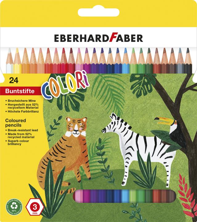 Produktbild EberhardFaber Eberhard Faber Vertrieb GmbH Buntstifte COLORi sechskant 24er (1 x)