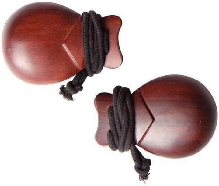 Gewa Professionelle Kastagnetten aus Nahar Holz (Paar) (Kastagnetten)