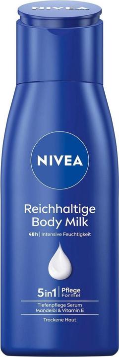 Actual product image NIVEA Reichhaltige Body Milk (Body cream, 75 ml)