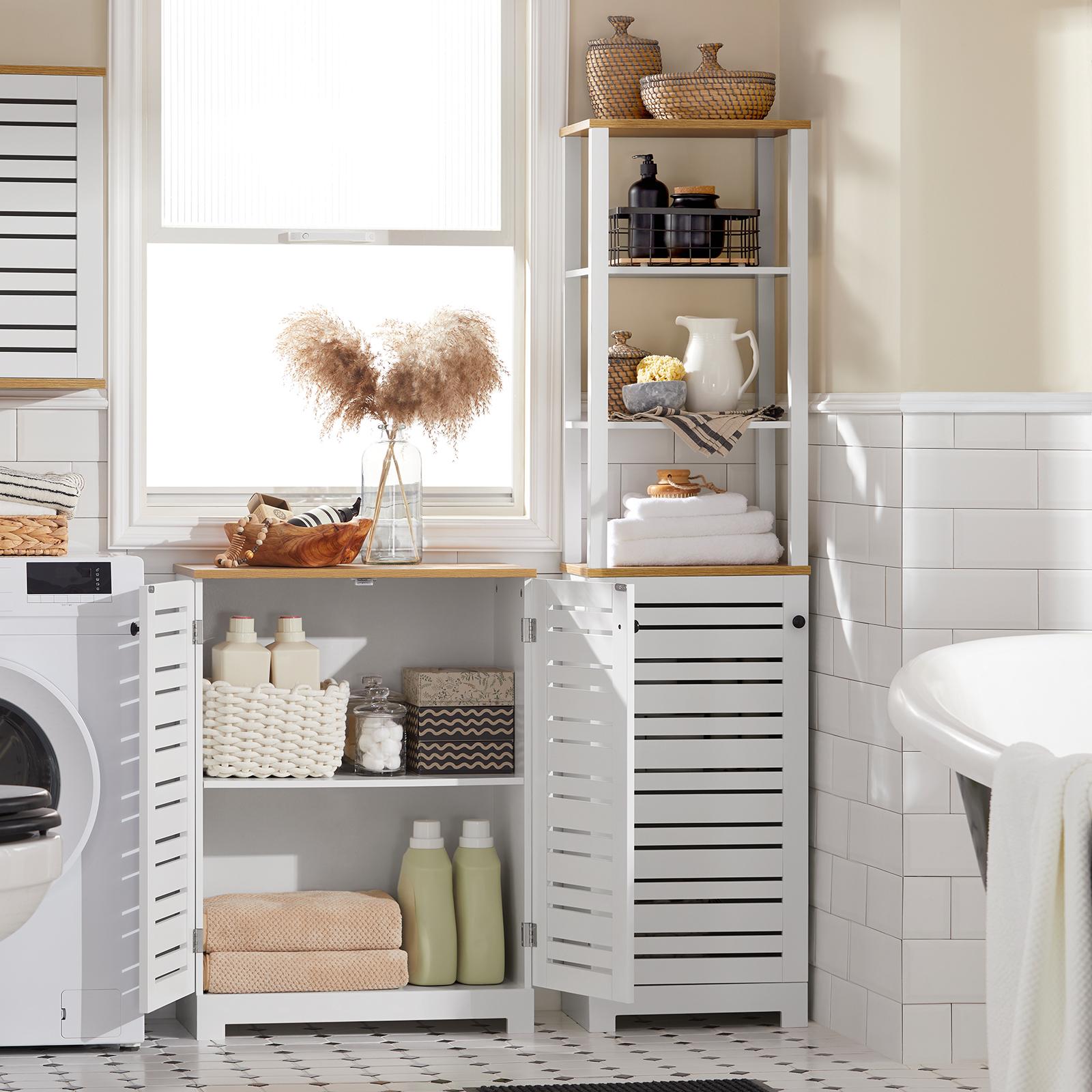 Thumbnail - SoBuy, Badezimmerschrank, Aileen (60 x 82 x 30 cm)