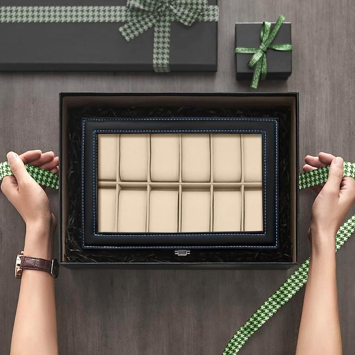 Actual product image Intirilife Watch box with 12 slots
