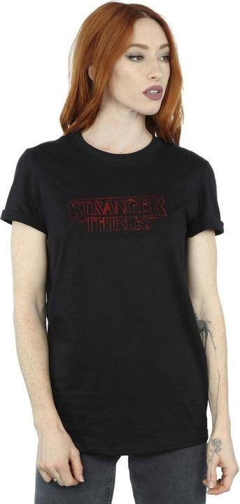 Image du produit Netflix - T-shirt STRANGER THINGS GLOW LOGO - Femme (XXL)