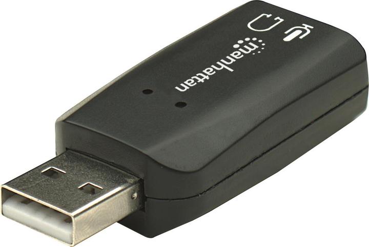 Produktbild Manhattan Hi-Speed USB 3D Sound Adapter (USB 2.0)