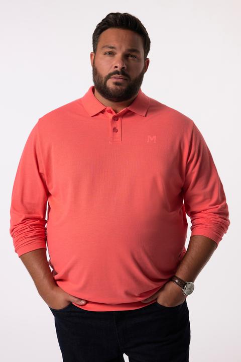Produktbild Men+ Poloshirt, Bauchfit, Basic, Piqué, Langarm (10XL)