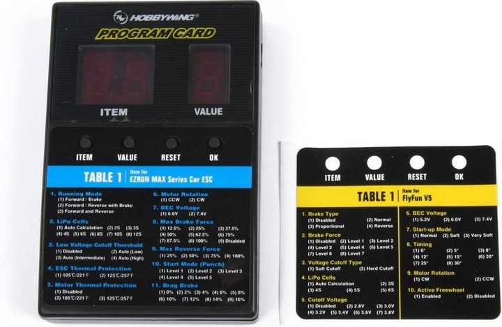 Actual product image Hobbywing Programming box