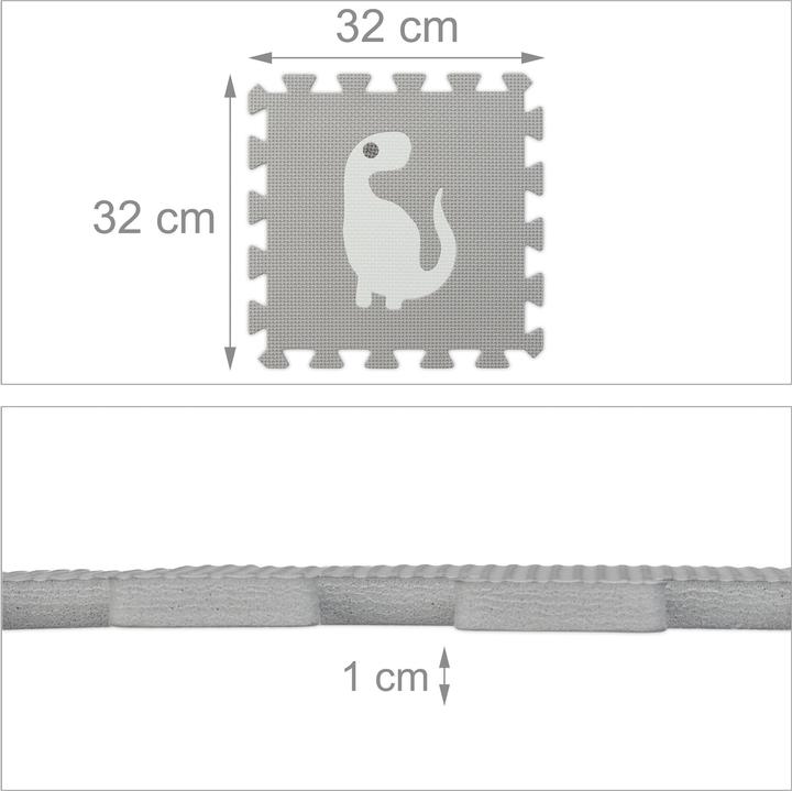 Actual product image Relaxdays Puzzle mat (32 x 32 x 1 cm)