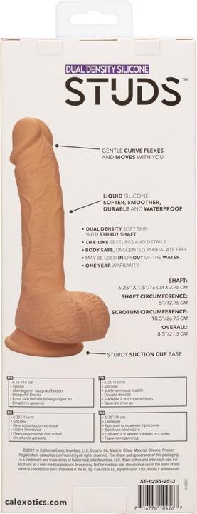 Produktbild CalExotics Dual Density Silicone Studs™ 6.25”/16 - Ivory