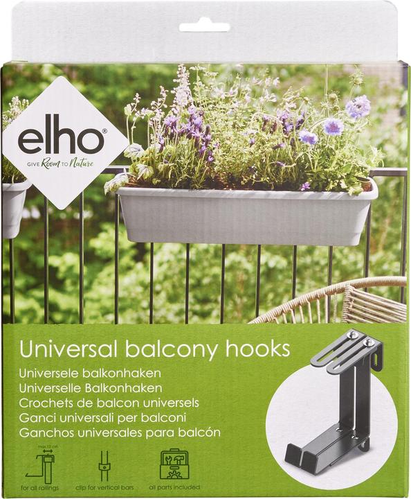 Image du produit Elho Support de balconnet universel en métal