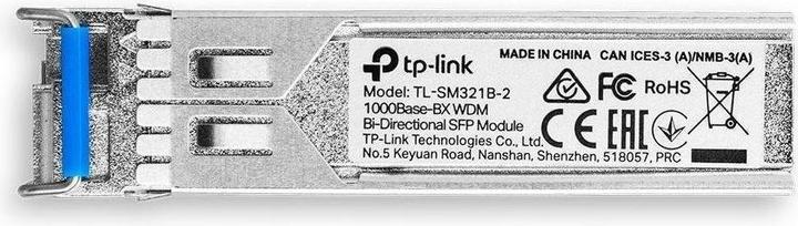 TP-Link SM321B-2 - TL- - Gigabit SFP-Modul, WDM, SM, 2km, 1310/1550nm
