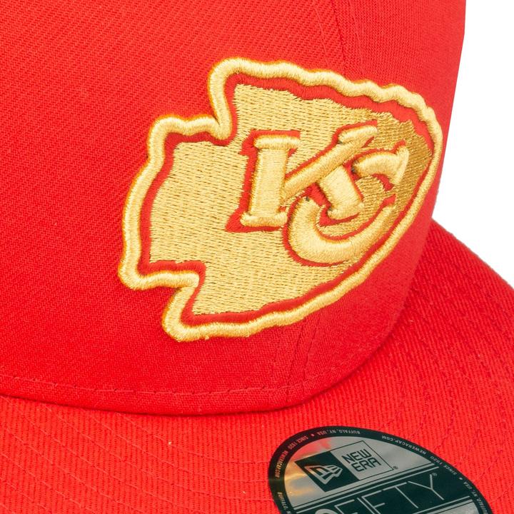 Actual product image New Era 9Fifty Kansas City Chiefs Red Gold (One size)