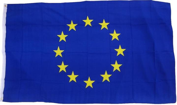 Immagine prodotto trends4cents Bandiera XXL Europa 250 x 150 cm con 3 occhielli 100g/m² peso del tessuto paranco bandiera paranco (250 x 150 cm)