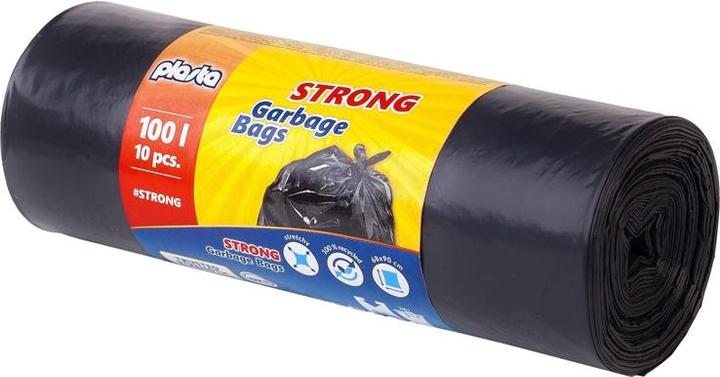 Actual product image Staples GARBAGE BAGS PLASTA STRONG 100L 10PCS