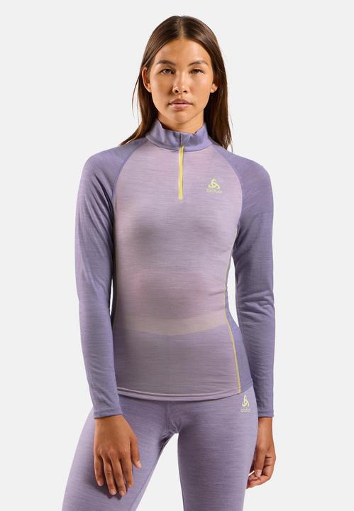Actual product image Odlo BL TOP turtle neck l/s half zip NATURAL PERFORMANCE PW 150 (L)