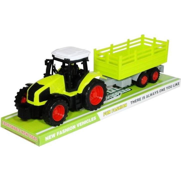 Swede Traktor mit Anhänger