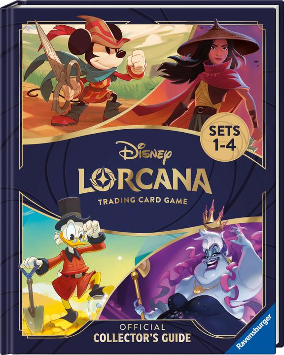 Ravensburger Disney Lorcana Official Collector's Guide Sets 1-4 (English, Box Set & Collection)