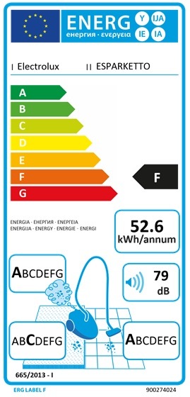 Produktbild Electrolux Ergospace ESPARKETTO