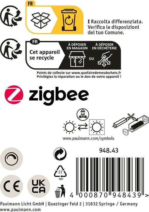 Produktbild Paulmann Azalena (950 lm, IP44)