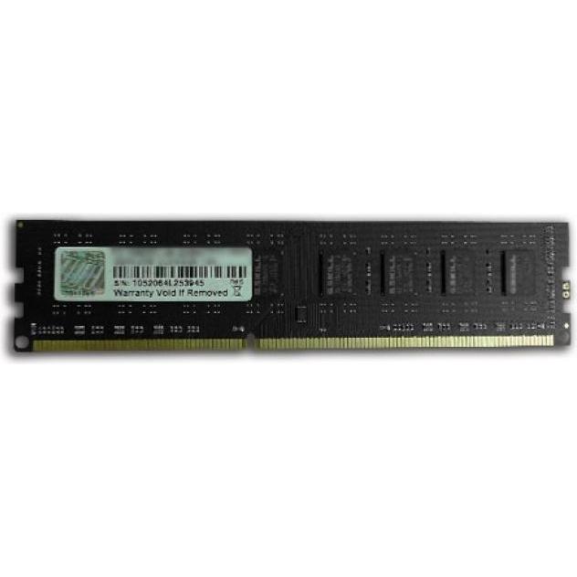 G.Skill Value (2 x 4GB, 1333 MHz, DDR3-RAM, DIMM), RAM, Schwarz
