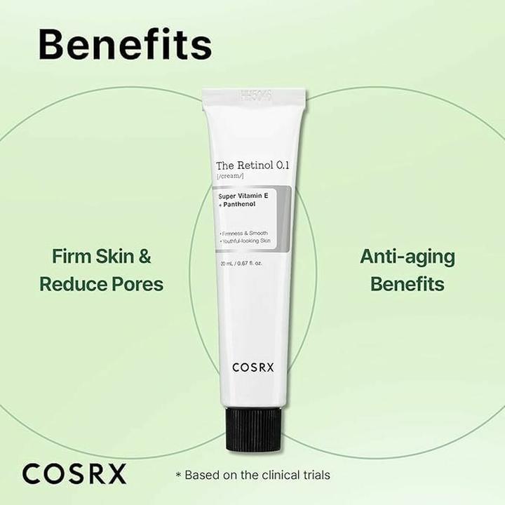 Image du produit Cosrx The Retinol 0.1 Cream (20 ml, Crème 24h)
