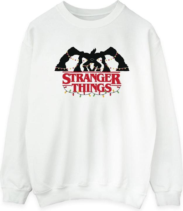 Produktbild Netflix Stranger Things Demogorgon Christmas Lights Sweatshirt (M)