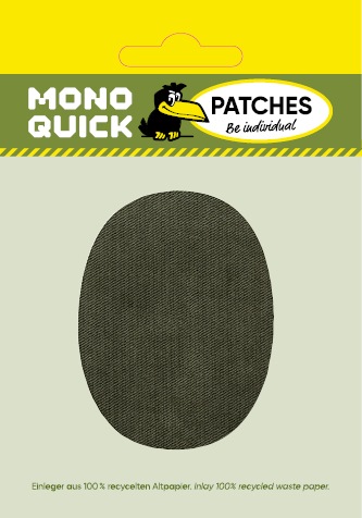 Produktbild Mono Quick Stoffflicken Oval (2 x)