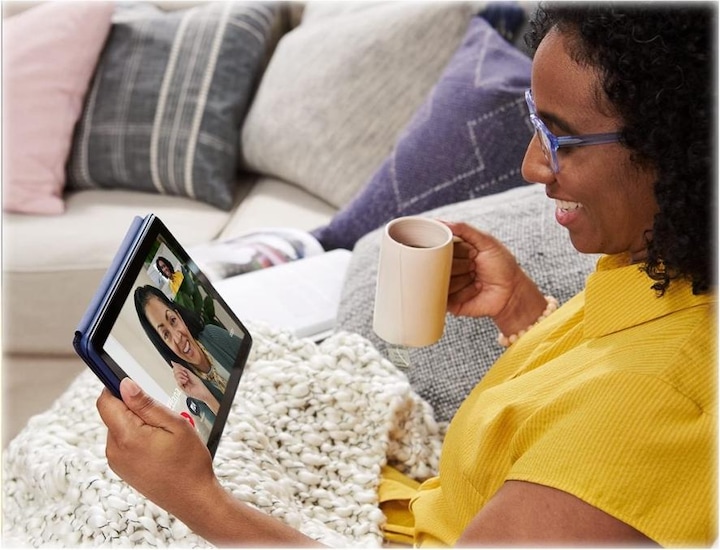 Image du produit Amazon Fire HD 10 (2021) y compris Alexa (10.10", 32 Go, Denim)